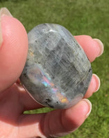 Multi Colored Labradorite Palmstone #8