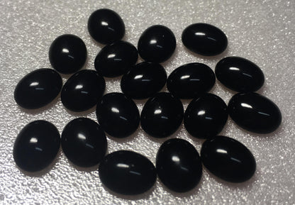 Oval Black Onyx 10x8mm