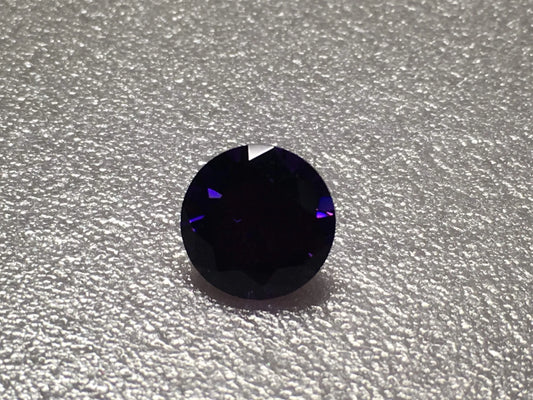 Manmade Amethyst 9mm Round 5.10ct