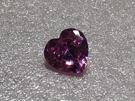 Heartshape Pink Cz 8mm 3.05ct