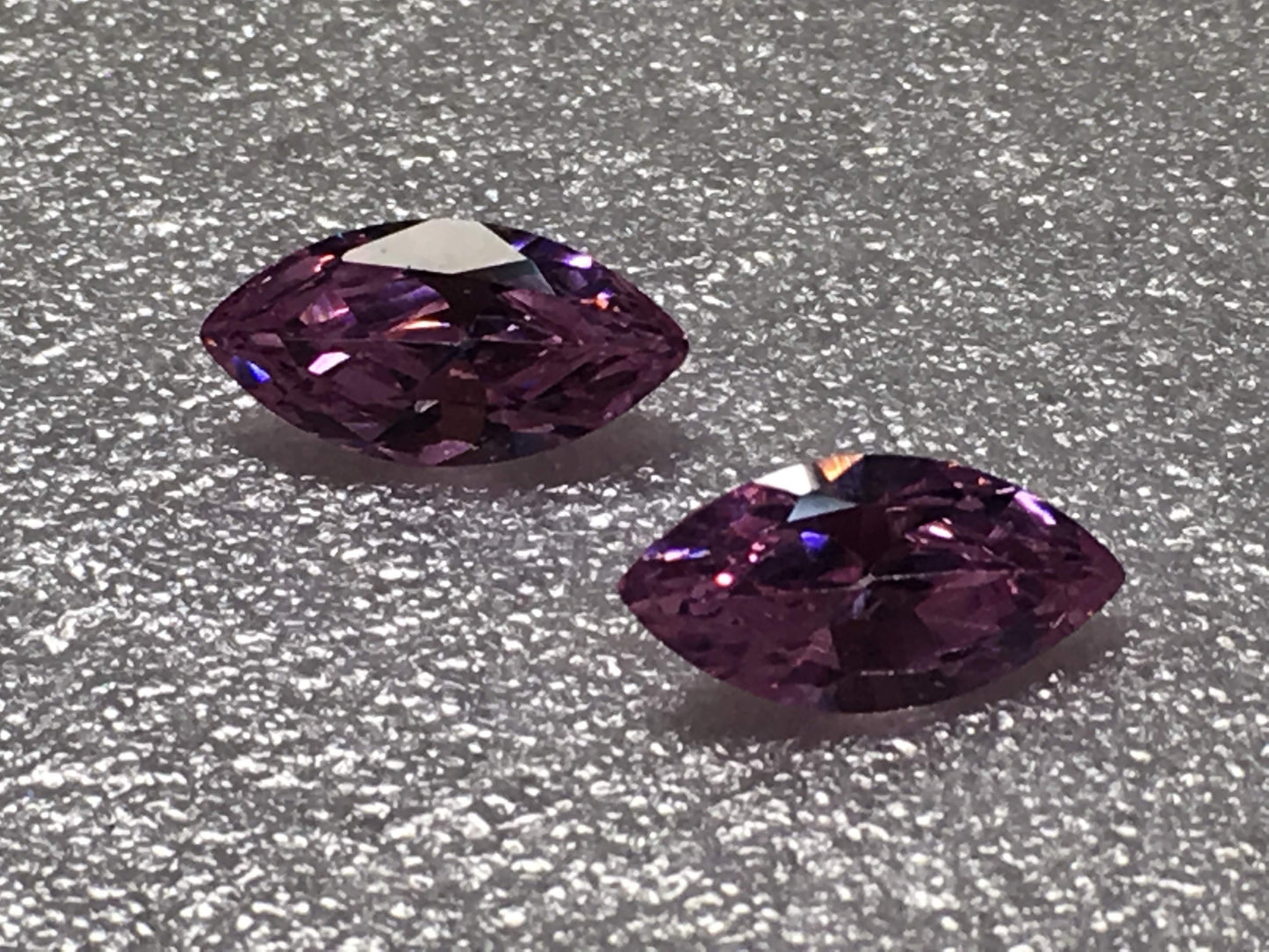 Pink Cz 10x5mm Marquise