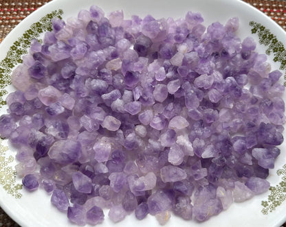 Raw Amethyst Mini Cluster Crystals Large Pack