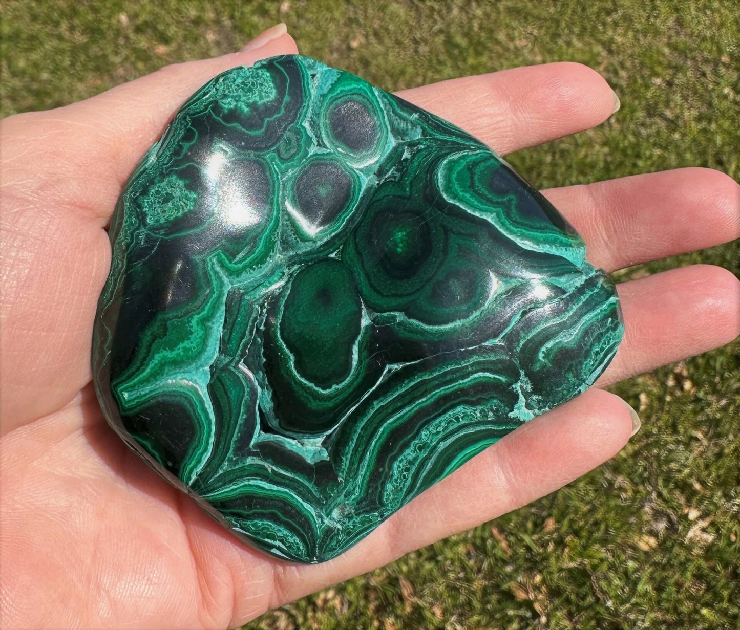 Polished Malachite Freeform #1