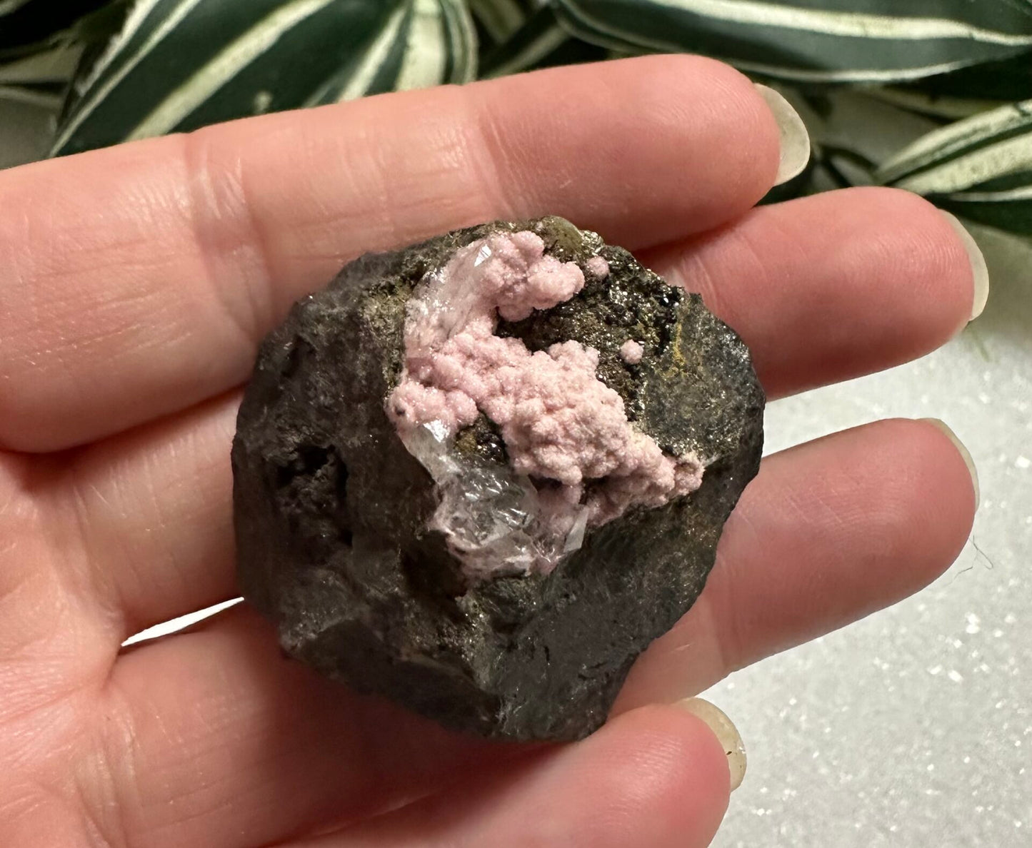 Rhodochrosite, Quartz, Pyrite, Santa Eulalia – Chihuahua, Mexico #6