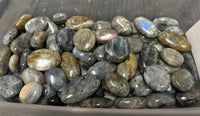 Labradorite Palm Stones Lot2