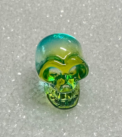 Mini Hand Carved Skull #9