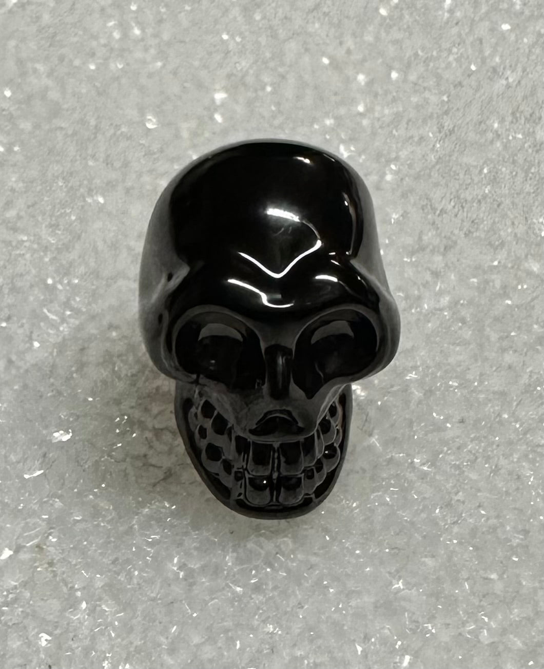 Mini Hand Carved Skull #10