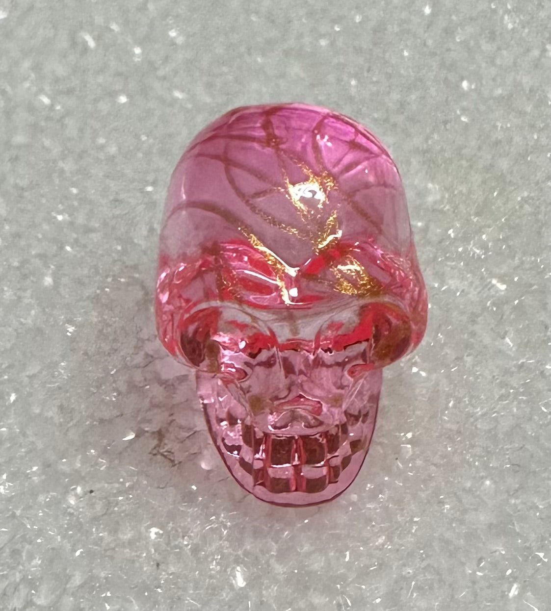 Mini Hand Carved Skull #13