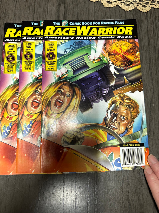 Race Warrior: America’s Racing Comic Book Special Feature Tony Stewart Volume 1, Issue 2