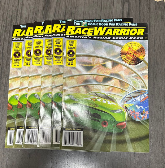 Race Warrior: America’s Racing Comic Book Feature Harald Belker