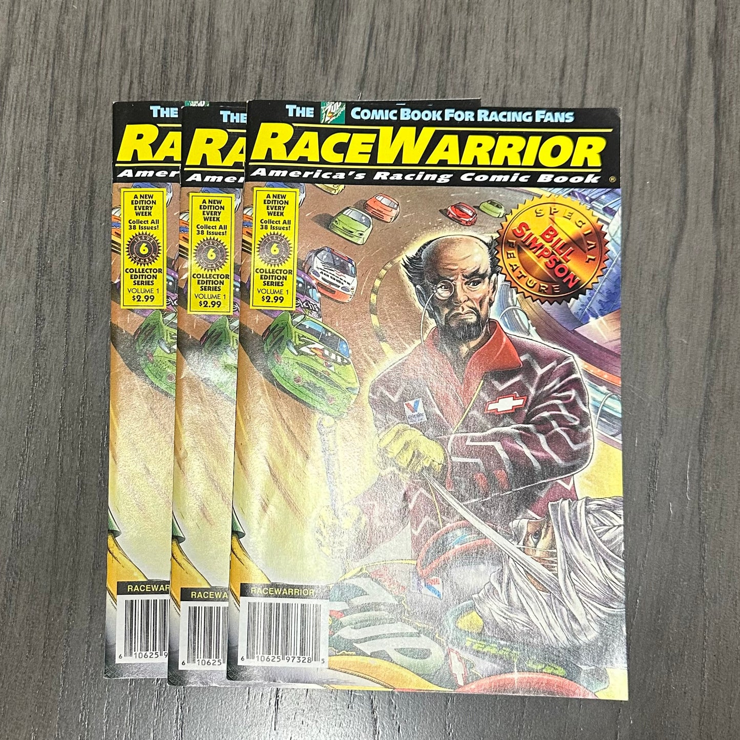 Race Warrior: America’s Racing Comic Book Feature Bill Simpson