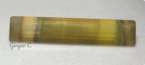 Fluorite Long Emerald Cut 56x12mm 51.60ct