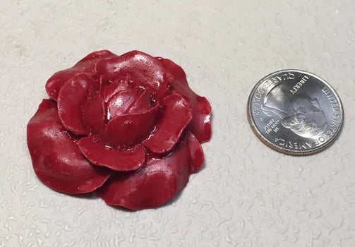 Molded Rose for Crafting