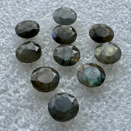 Labradorite Small Faceted Round