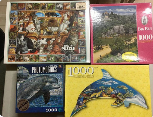 Set of 4 Unopened Puzzles (Unopened)