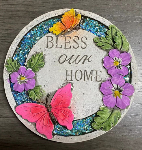 “Bless Our Home” Stepping Stone