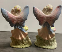 Porcelain Fairy Holding Flowers