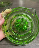 Vintage Uranium Glass Juice Reamer