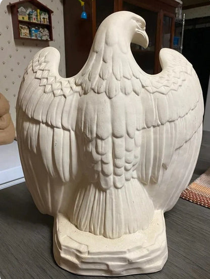 Large Ceramic Bisque Eagle