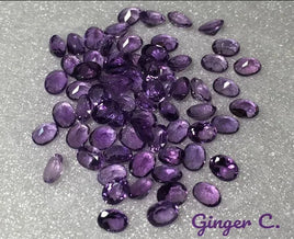 Amethyst 4x3mm Oval