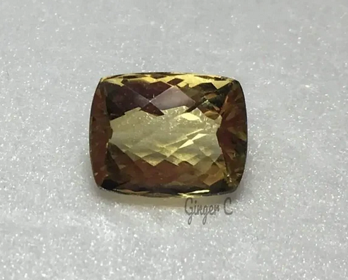 Citrine Antique Cushion Cut 10x8mm 3.25ct