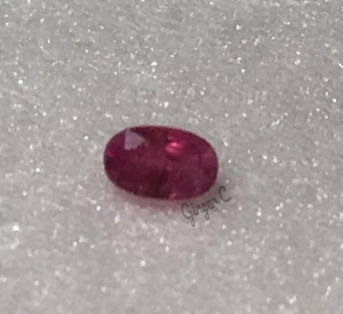 Ruby 5x3mm Oval 0.40ct