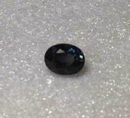 Blue/Green Sapphire 5x4mm Oval 0.50ct