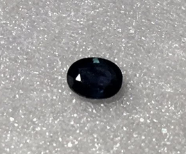 Blue Sapphire 4x3mm Oval 0.14ct