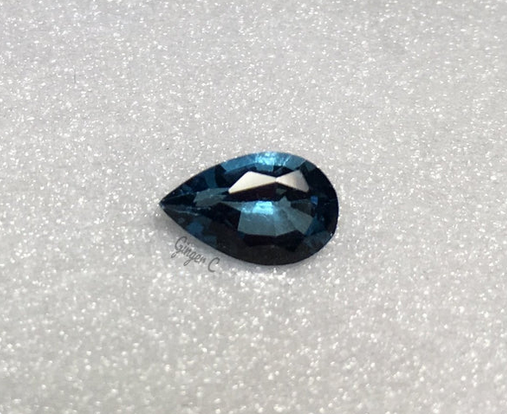 London Blue Topaz 8x5mm Pearshape .90ct