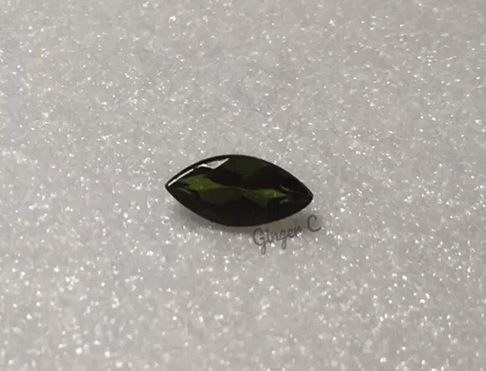 Green Tourmaline 6x3mm Marquise .25ct