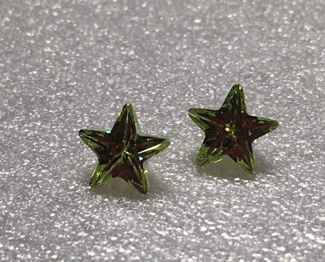 Star Shape Lime 6mm Cz