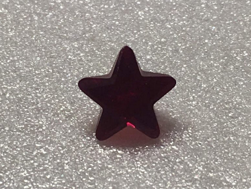 Lab Created Ruby 9mm Starshape Shape 2.95ct