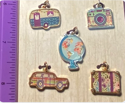 Camper, Car & More Pendant/Charms (5)