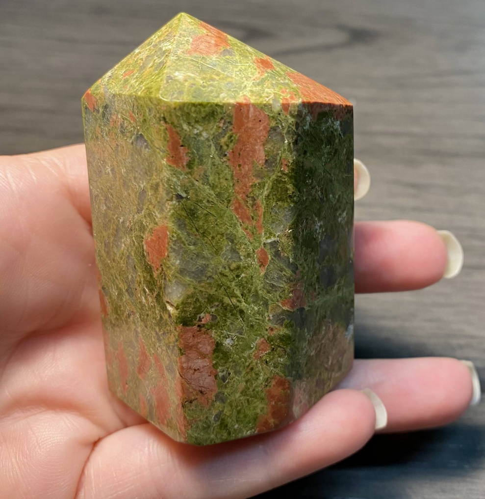 Chunky Unakite Tower