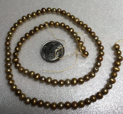 Buttercup Freshwater Pearl Strand #13