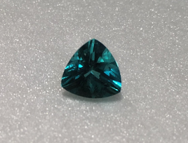 Paraiba Helenite 7mm Trillion 0.95ct