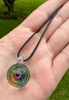 Glass Galaxy Pendant & Necklace