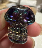 Mini Hand Carved Skull #6