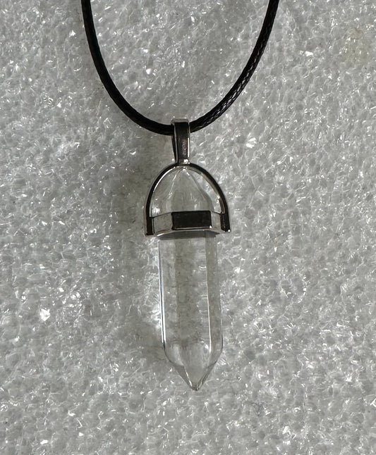 Bullet Pendant with Cord Necklace #18