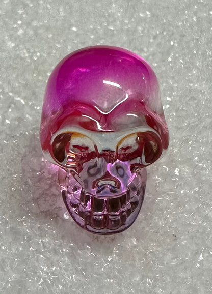 Mini Hand Carved Skull #1