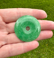 Burma Jade Donut 36mm 48.85ct