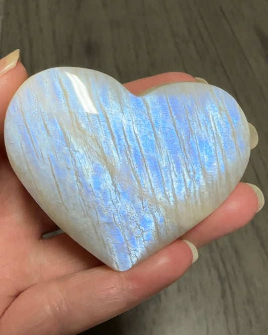 High Quality Moonstone Heart #2