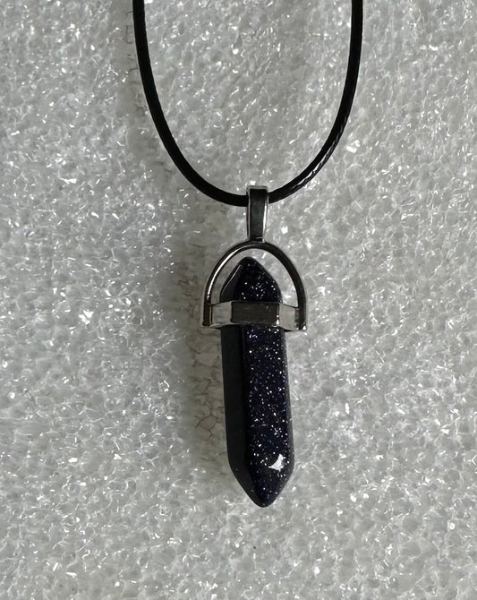 Bullet Pendant with Cord Necklace #20