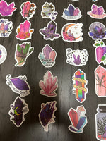 Crystal Collection Stickers set of 50