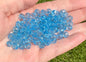 Lot of Blue Plastic Beads