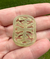 Burma Jade 33x25mm Carving