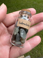 Labradorite Chips In Bottle