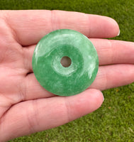 Burma Jade Donut 36mm 48.85ct