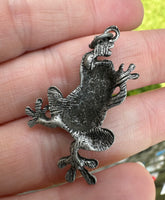 Steampunk Frog Pendant