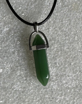 Bullet Pendant with Cord Necklace #46